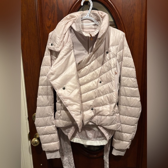Lululemon Athletica Blush Puffer Jacket Size 8 - Picture 13 of 16